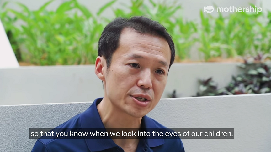 CapitaLand Group CEO Lee Chee Koon in an interview with Mothership at Funan