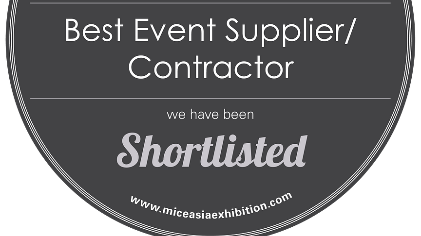 HBM has been shortlisted in the Best Event Supplier category at the Asia Pacific MICE Awards 2015