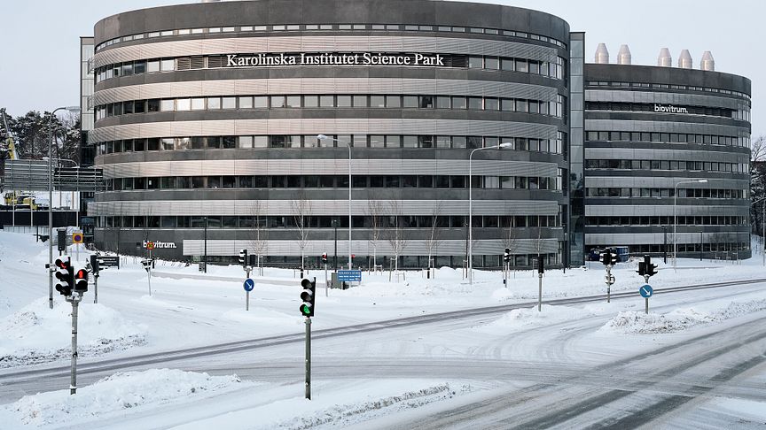 Landmärke för life science vid Norra stationsområdet i Solna invigningsklart