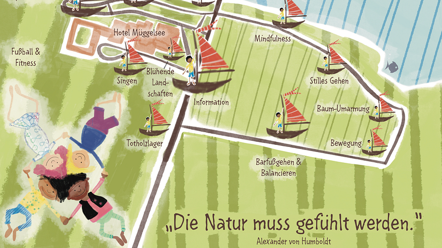 Die Berlin Cosmopolitan School plant eine klimaneutrale Bildungseinrichtung am Müggelsee Berlin Treptow-Köpenick im Einklang mit der Natur.