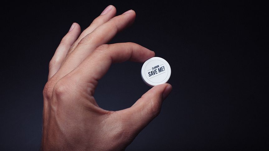 The innovative “Save Me Button” lets you take charge of boring meetings - a unique launch by Clarion Hotel