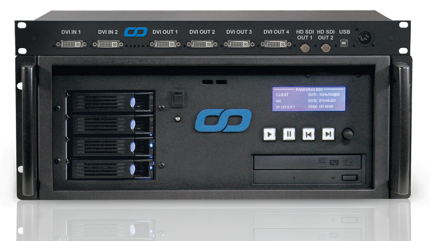 coolux Broadcast QUAD Server PRO