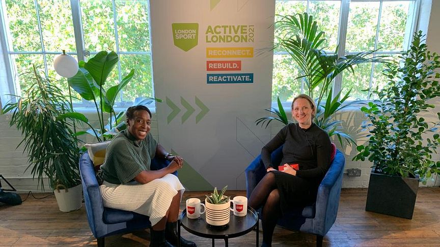 London Sport's Jennie Rivett conducted a Q&A with Active London host Jeanette Kwakye