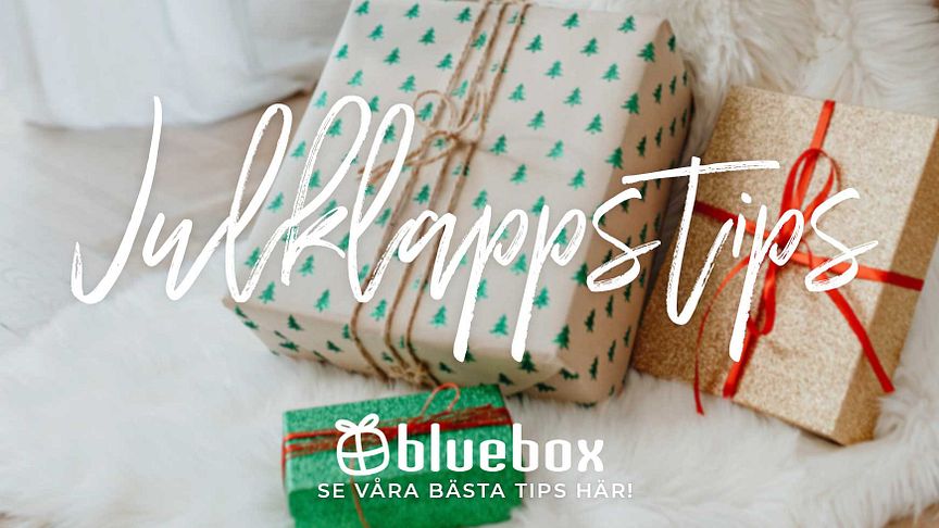 Julklappstips från Bluebox.se