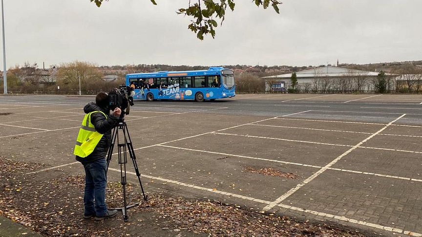 BBC’s Richard Moss gets in the driving seat as Go North East looks to fill bus driving vacancies