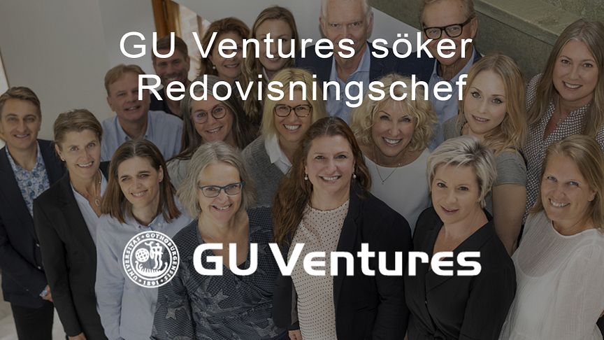 GU Ventures söker Redovisningschef