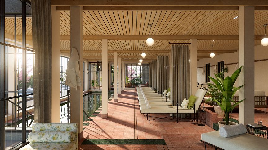 Smådalarö Gård Hotell & Spa erbjuder 2000 m2 spa, ute och inne.