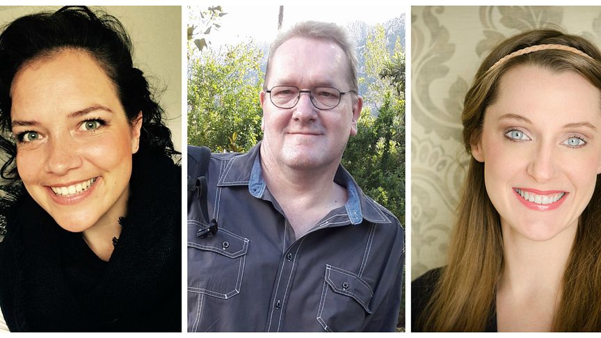 Sind nominiert für den Ehrenfelix 2018: Claudia Neumann, Jörg Gundelach und B. Susanna Zsoter (v.l.n.r.) 