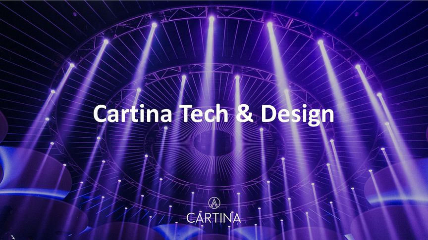 Cartina kompletterar erbjudandet med Tech & Design
