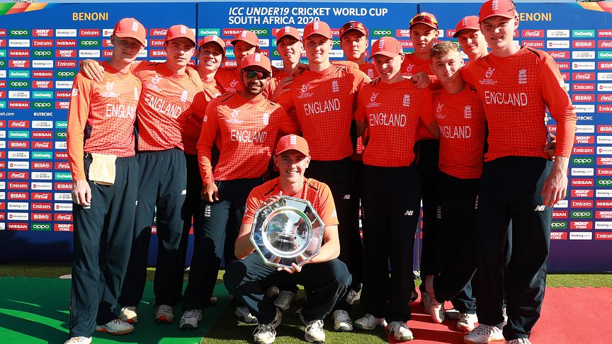 Mousley's century leads England to victory in U19 World Cup Plate Final