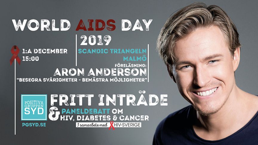 World Aids Day med Aron Anderson!