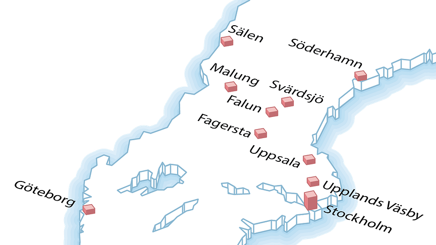 Fagersta Till Göteborg