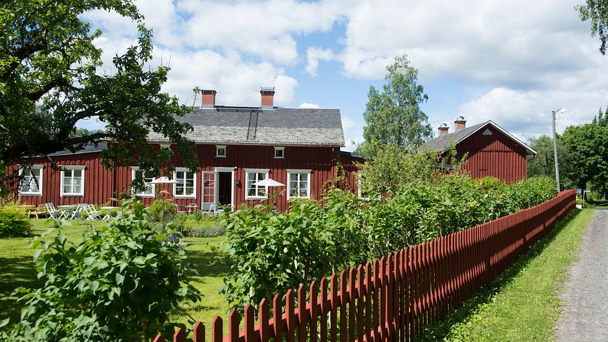 John Ericsson-gården i Långban där den nya restaurangen snart öppnar. Foto: Lars Sjöqvist/Värmlands Museum