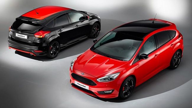 A Ford bemutatja a stílusos és sportos Focus Red Edition és Focus Black Edition modellváltozatokat