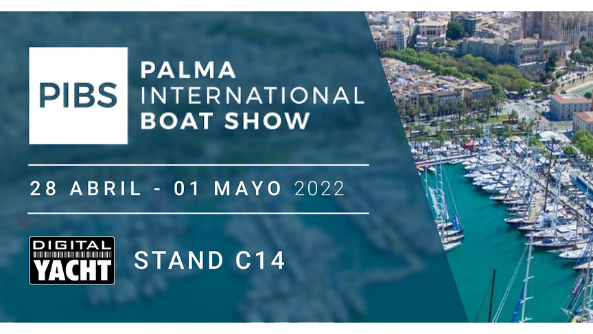 ¡Os esperamos en el stand C14 del Palma International Boat Show!