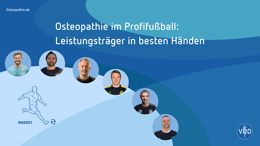 Osteopathen sind im Profifußball geschätzte Experten.