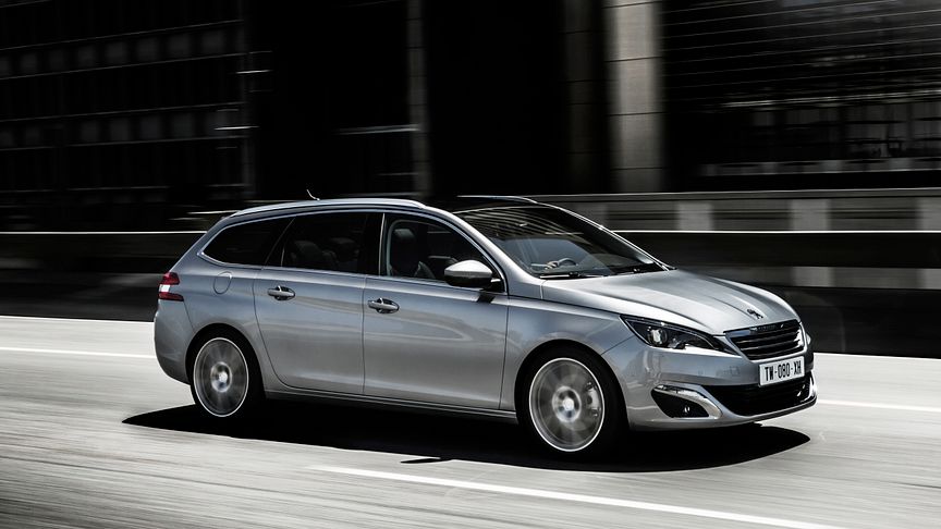 Peugeot 308 SportWagon - Årets Bil som kombi - gör entré hos de svenska återförsäljarna!