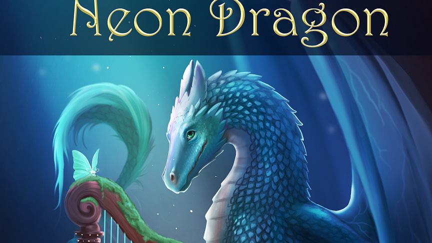 Omslag: "Neon Dragon"