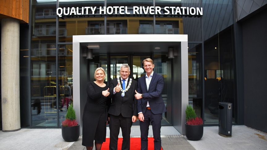Quality Hotel River Station åpner endelig dørene (Foto: Anna NovaLova)