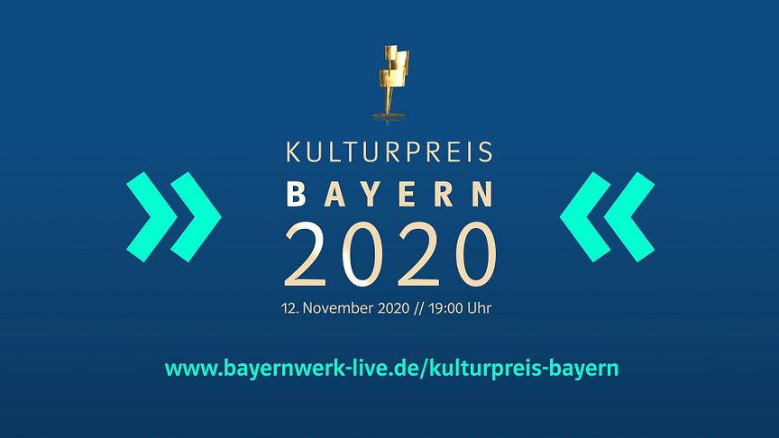 Kulturpreis Bayern erstmals im Livestream - Bayernwerk ehrt 6 Künstler und 33 Wissenschaftler am 12. November
