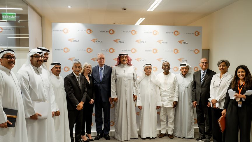 Al Sumait Prize Board of Trustees and support staff following agreement on 2019 food security category winners.
