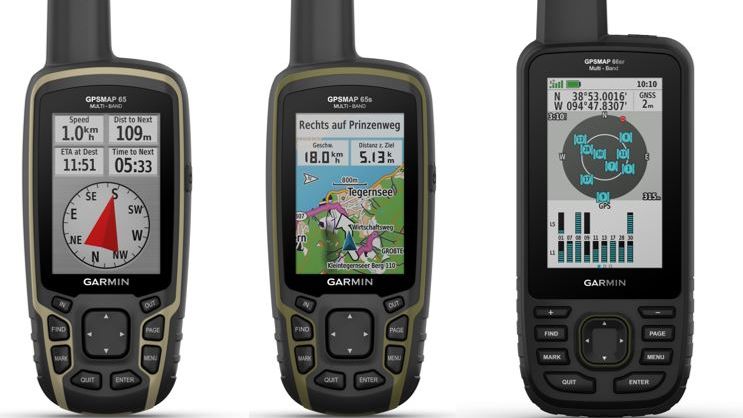 Nouveaux Garmin GPSMAP 66sr et 65 Series 