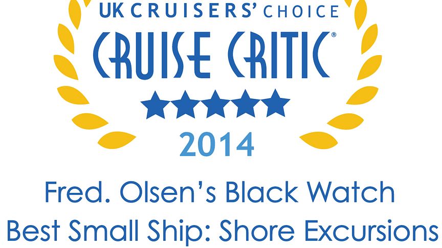 Fred. Olsen Cruise Lines wins top accolades in the  Cruise Critic ‘UK Cruisers’ Choice Awards 2014’