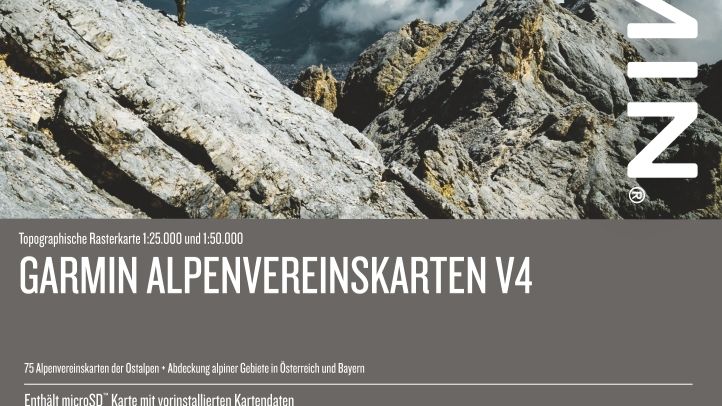 Bieten noch mehr Möglichkeiten – die Garmin Alpenvereinskarten V4