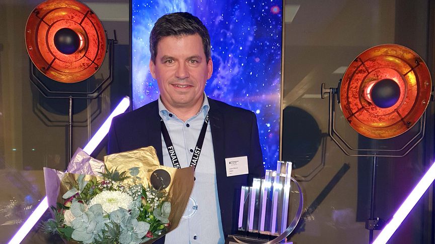 Jonas Wiklund, Wibax Group AB, utsedd till Norrlands främste entreprenör i EY:s utmärkelse EY Entrepreneur Of The Year!