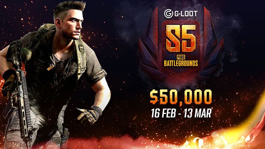 G-Loot announces $50,000 PUBG: BATTLEGROUNDS tournament
