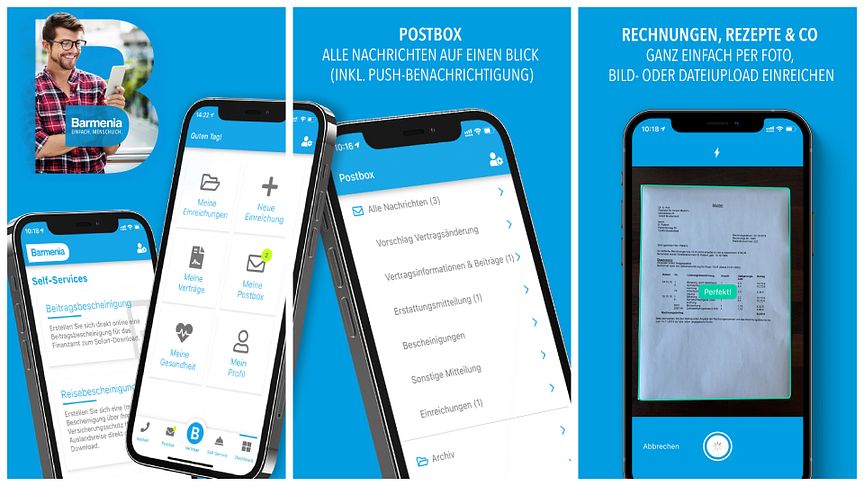 Die neue BarmeniaApp – mobiler und digitaler Service aus einer Hand
