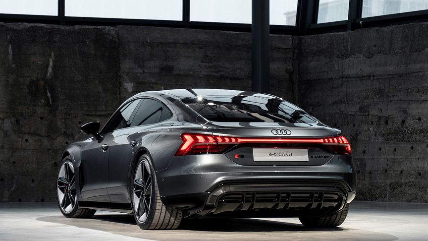 Verdenspremiere på Audi e-tron GT – Audis fuldt elektriske Gran Turismo