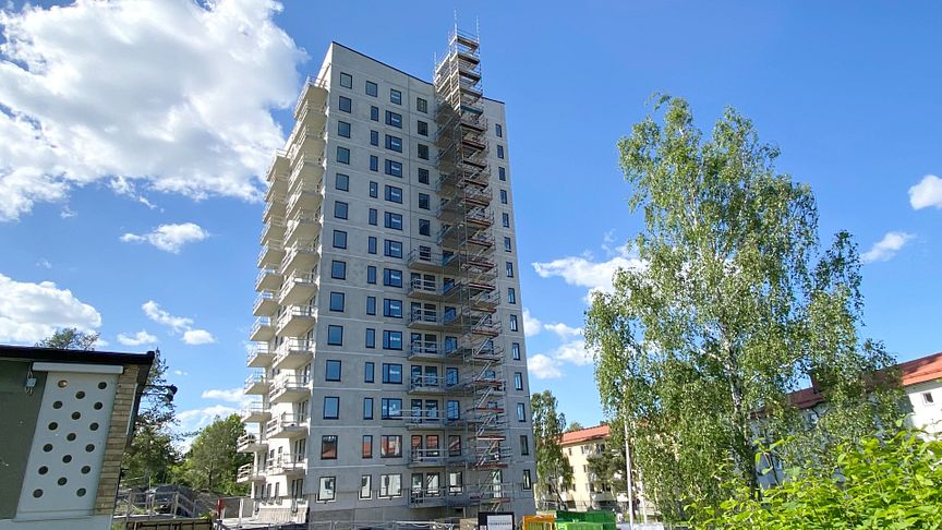 Lägenheter med Hyrköp snart klara för inflyttning i Brf Branddammen i Bandhagen