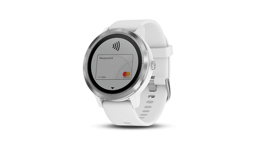 Die digitale VIMpay Mastercard macht das Smartwatch-basierte Bezahlen unter anderem auf der vívoactive 3 möglich. 