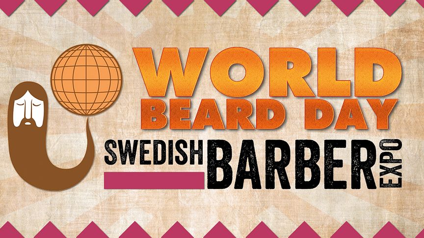 World Beard Day firas i Stockholm med en stor skäggfest!