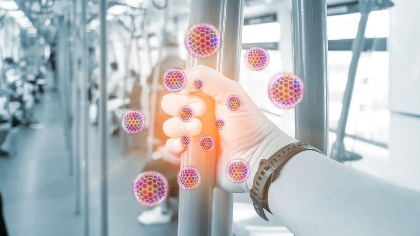 It is hoped that the antiviral coating could be used on high-contact surfaces such as handrails on public transport, hospital trolleys or shop till-points.
