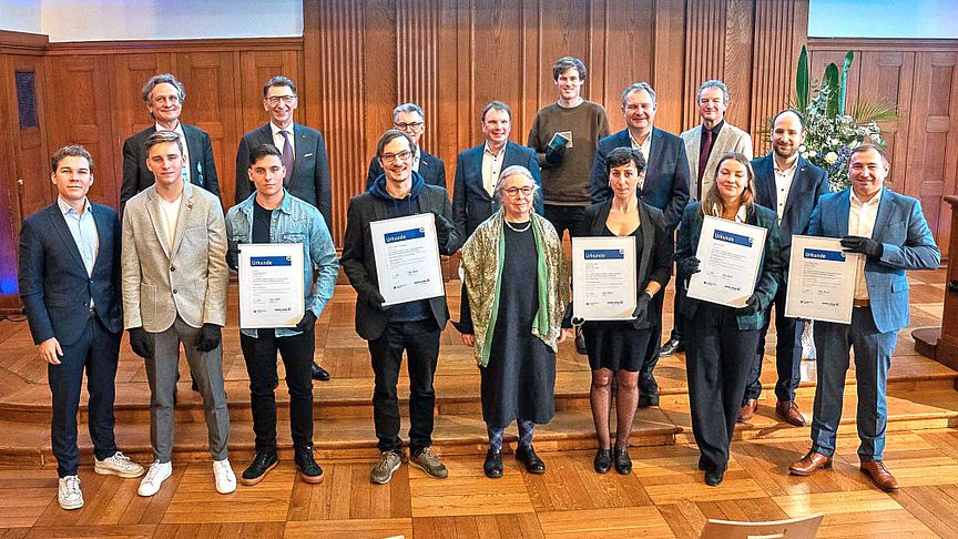 Im Dezember wurde in Hamburg der 20. SIGNAL IDUNA Umwelt- und Gesundheitspreis verliehen. Foto: HWK Hamburg/Hannemann