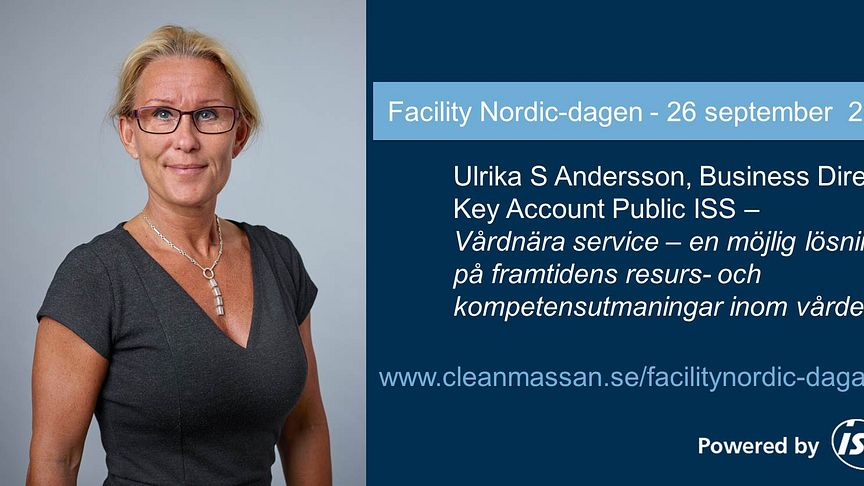 ISS talar om vårdnära service på Facility Nordic-dagarna