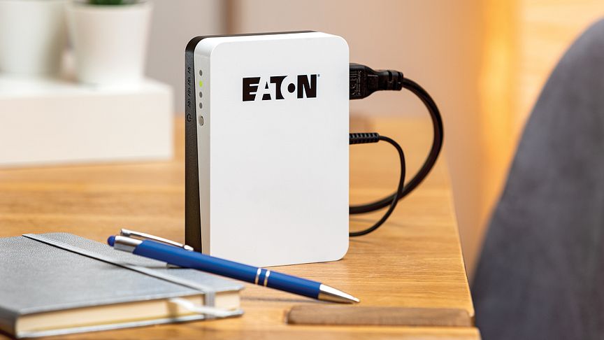 Eaton 3S Mini skyddar ditt smarta hem från mindre strömavbrott