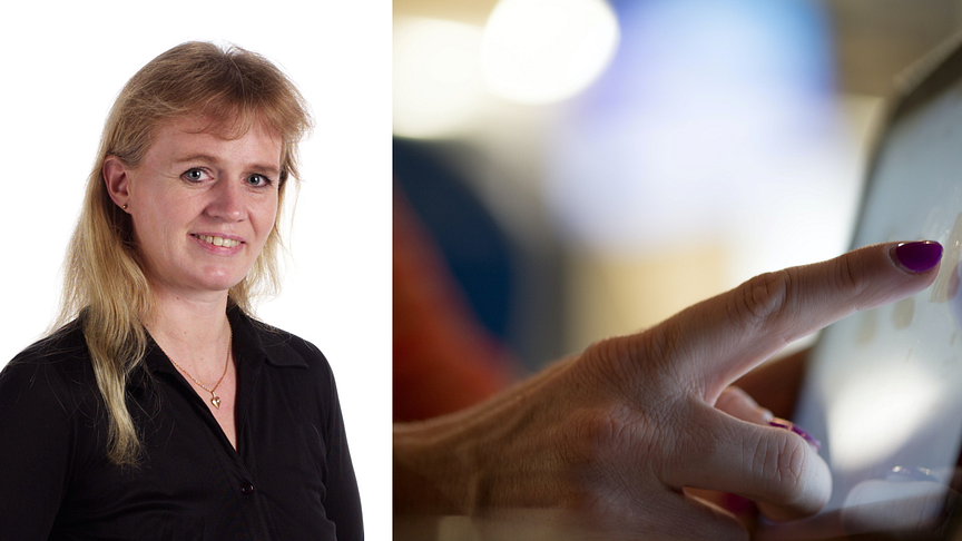 Ann Svensson ser digitalisering som en möjlighet i vårdsammanhang.