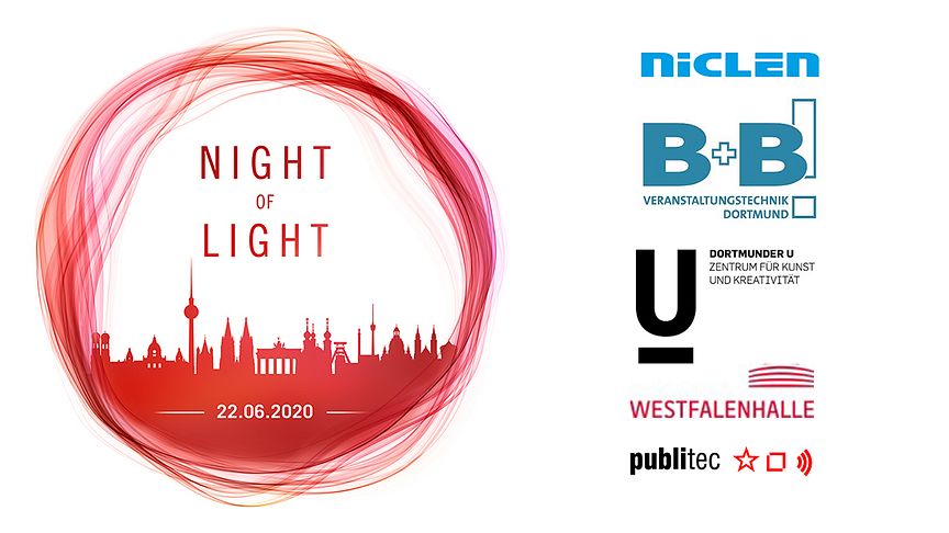 NicLen, B+B Veranstaltungstechnik und publitec gemeinsam bei Night of Light