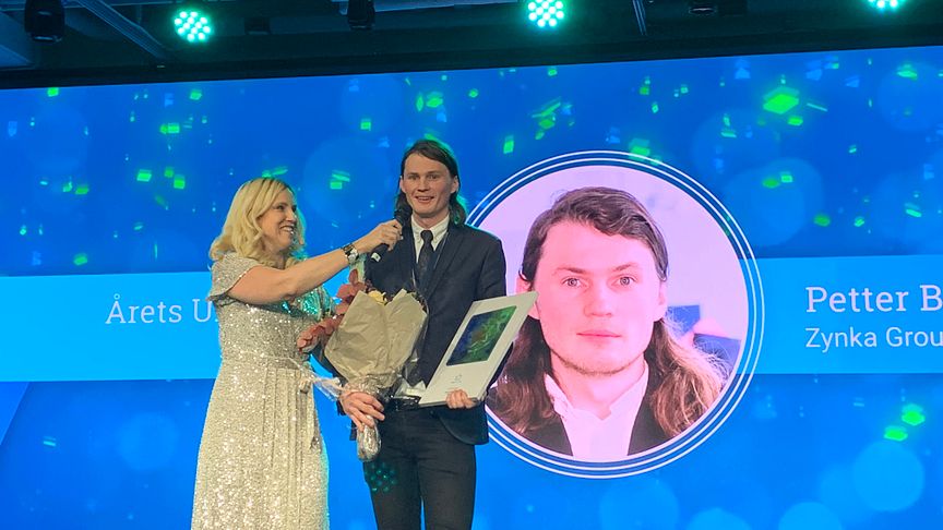 Petter Bengtsson vinnare av Årets Unga VD 2019