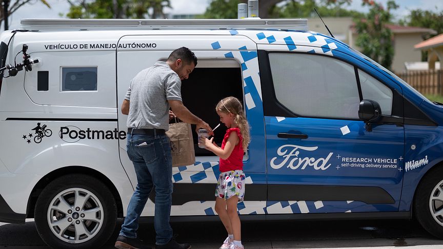 Ford opgraderer Taco Tuesday: Selvkørende biler leverer aftensmaden 