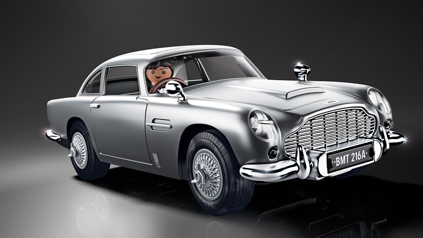Großes Kino bei PLAYMOBIL: Leinwandlegende James Bond Aston Martin DB5 launcht im Oktober