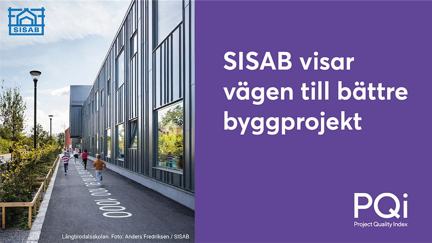SISAB, Skolfastigheter i Stockholm AB, har tecknat avtal med Binosight AB om kvalitetsmätning av sina byggprojekt