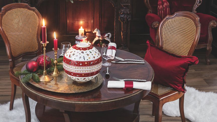 Moments of wellbeing and pleasure full of nostalgia – Dine in festive style with the Christmas collections from Villeroy & Boch