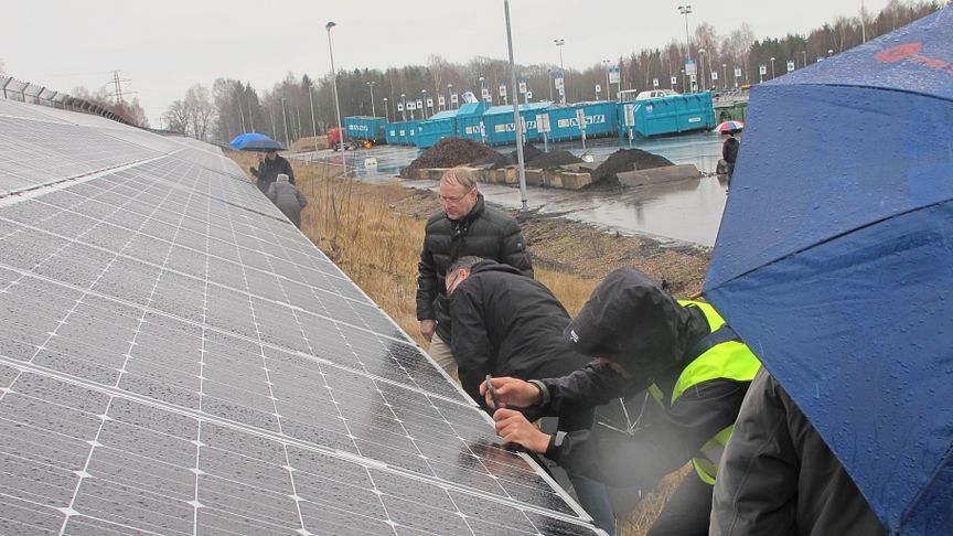 Inte bara solceller. Solar Park Helsingborg ger utlopp för viljan att göra en insats.