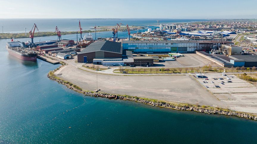 Colliers får exklusivt uthyrningsuppdrag i Landskrona hamn.