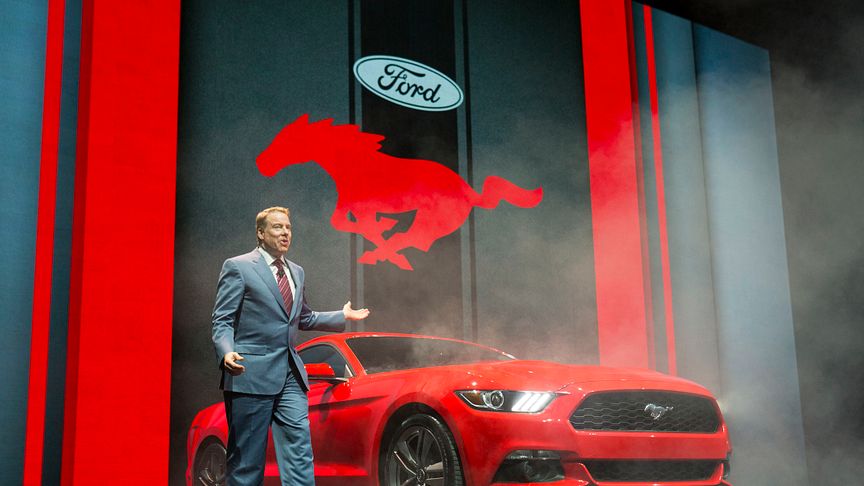 Ford lanserer prisene på nye Mustang.