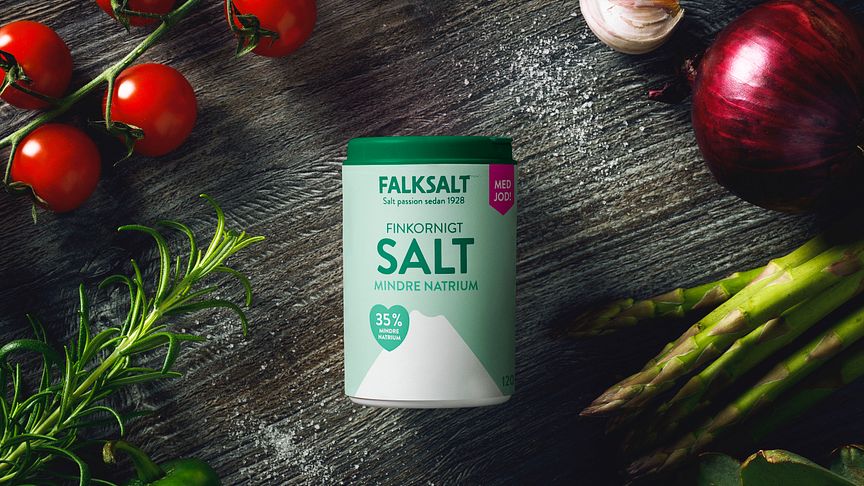 Salt med naturligt mindre natrium – en världsunik produkt från Falksalt
